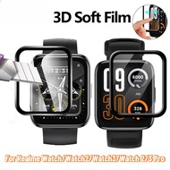 3D Curved Edge Protective Film For Realme Watch 2 3 Pro Screen Protector For Realme Watch2 Watch3 Pr