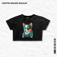 MADMAN Croptee Anime Washed SWAG PUPPY | CRPW SW-3
