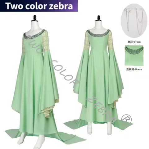 The Lord of The Rings Arwen Arwen Cosplay Costume Dress Evening Unifrom Halloween Carnival Party Sle