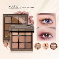 IMAGIC 9-Color Eyeshadow Palette Matte Shimmery Contouring eyeshadow long-lasting Eye Makeup Waterpr