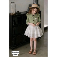 YK-89 BC Premium Lace Skirt Set for Girls Size 1-4 Years