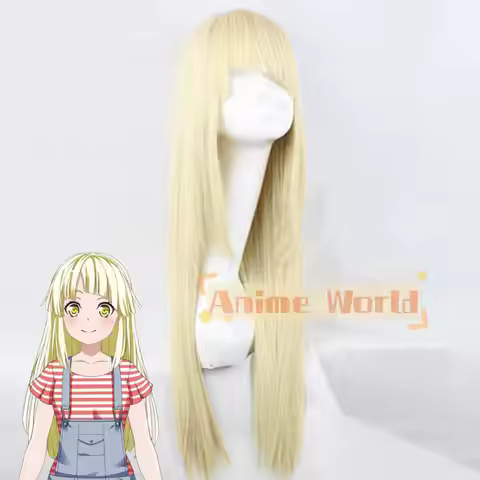 BanG Dream! Kokoro Tsurumaki Golden Cosplay Wig