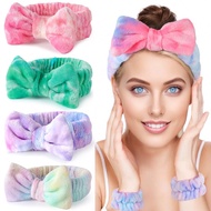 Spa Headband,Makeup&Skincare Headbands,Headband for Washing Face,Teen Girls Stocking Stuffers Fuzzy 