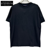 Louis Vuitton RM212 NPG HLY64W 21AW 黑色壓花 LV Logo T 卹 XL [二手]