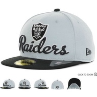 Most popular cap Fashion Oakland Raiders Fitted Hat New Era 59FIFTY Cap NFL Full Closed Fit Caps Spo