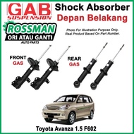 Toyota Avanza 1.5 F602 Original GAB Premium Absorber Set