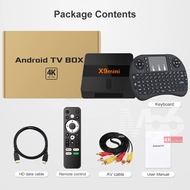 [COD] Tripsky X9mini Android Tv Box 4K Stb Android Tv Box Android 14 Ram 2G Rom 16G Bluetooth Smart 