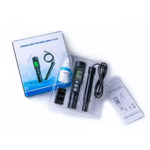 Accuracy DO9100 Digital Dissolved Oxygen Meter 0.0-40.0 Mg/L Waterproof ATC 0.0-300.0% DO Tester Wat