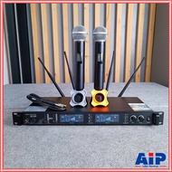 River Acoustics DM-1000 ไมค์ลอยคู่ ไมโครโฟน ไมค์ไร้สาย ไมค์ลอย มือถือคู่ DM 1000 DM1000 เอไอ-ไพศาล