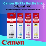Canon GI-72s Bottle Ink PIXMA G-Series G1020,G2020,G3020,G3060,G3770
