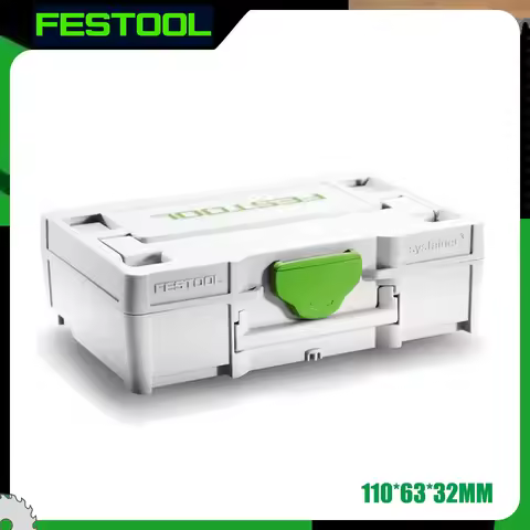 FESTOOL 205398 205399 SYSTAINER Mini Tough Case XXS 33 Drill Bit Accessories 110*63*32MM Sold Separa