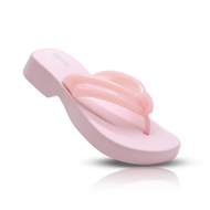 Rumahkaki - Sandal Jepit Wedges 4cm Wanita Sendal Karet Jelly EVA Rubber Cewek Anti Slip Hilos 2437L