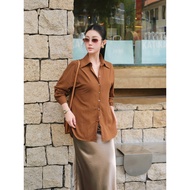 Soft silk long-sleeved SHIRT / TENSILK SHIRT - LM001