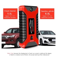 99800mAh Car Powerbank Jumper With Pump Power Bank Car Jump Start Emergency Light Fast Charging