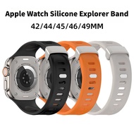 Silicone Strap Suitable for Apple Watch watch10/11 Apple Watch Series10/11 Smart Watch Sports Strap