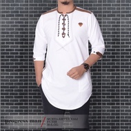Pakistani Kurta Pocket Ori Ness Button Plain Trim Pocket Sleeve 3 /4 Men Teenagers Adult Simple New
