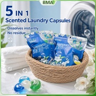 🔥🔥🔥Japan Hot 5 IN 1 Laundry Capsules Fragrance & Anti-Mite 99% Antibacterial Multi-Purpose Laundry B