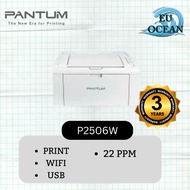 [ Ready Stock ] Pantum Printer P2506W Direct WiFi /USB Mono Laser Printer