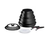 TEFAL ชุดเครื่องครัวกระทะถอดด้าม 13 ชิ้น Ingenio Unlimited รุ่น L7639002 สีดำ