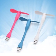 2-Blade USB Fan - Pink / Black