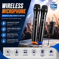 Wireless Microphone Wireless Karaoke Microphone Dynamic Mikrofon Tanpa Wayar Wireless Mic Profession