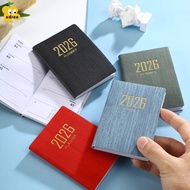 ADREE Appointment Book, A7 Pocket 2026 Agenda Book, Mini with Calendar Diary Weekly Planner School O