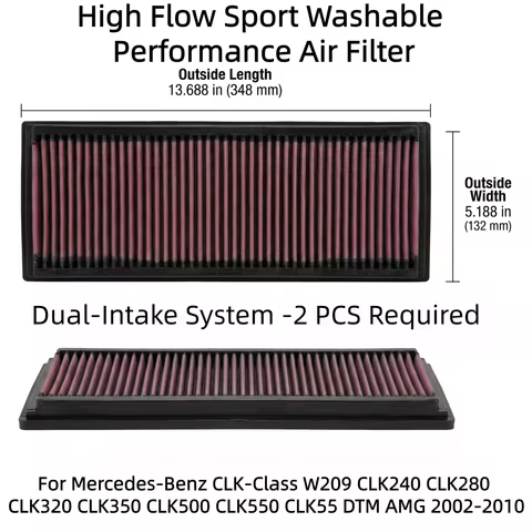 For Mercedes-Benz CLK-Class W209 CLK240 CLK280 CLK320 CLK350 CLK500 CLK550 CLK55 DTM AMG 2002-2010 H