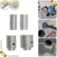 MEIGUII Wall Hole Saw, Fast Drilling with Round Shaft Concrete Hole Saw, Durable 30-68mm Hammer Dril