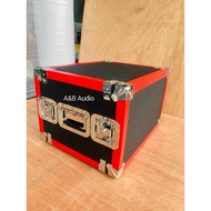 Wooden Rack With Lid Aluminum Edge Size 6u Depth 12 Inches Mounting Rail With Nuts