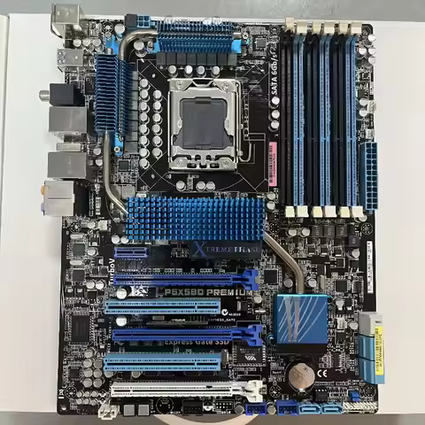 Used for ASUS P6X58D PREMIUM LGA1366 X58 ATX Motherboard Triple Channel DDR3 3-Way CrossFire Dual Gi