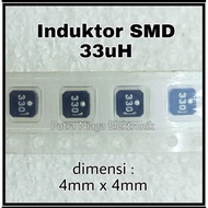 Adapter SMD 33uH Inductor Power 33000nH Filter Wrap 0.033mH 4mm x 4mm size 4x4mm marking: 330