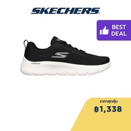 Skechers สเก็ตเชอร์ส รองเท้าผู้หญิง Women GOwalk Flex Shoes - 124952-BKW Air-Cooled Goga Mat