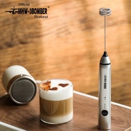MHW-3BOMBER Electric Milk Frother USB Charging Variable Speed Adjustment Milk Frother