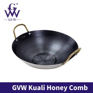 GVW Kuali Honeycomb Original Kuali Non Stick Kuali Stainless Steel Frying Pan Frying Pan Non Stick