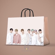 Paper bag BTS BT21 goodie bag Gift bag Paper bag Hampers Gift Wrap