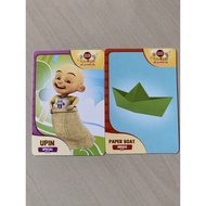 kad choki choki upin & ipin kad UPIN SPECIAL dan PAPER BOAT UNIQUE