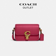 COACH/Outlet Ladies STUDIO 12 red Green mini handbag
