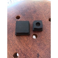 Hollow Rubber Legs, Square Table and Chair Rubber Legs 2x2 3x3 10pcs