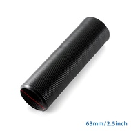 63mm 76mm Car Cold Air Intake Tube 2.5inch 3inch Black Universal Flexible Air Inlet Pipe System Auto