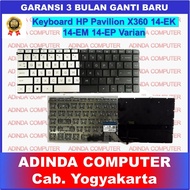 Keyboard hp Pavilion X360 14-ek 14em 14ep 14ek 14-em 14-ep 14-ek1006tu 14-ek0117tu 14-ek0073dx 14-ek