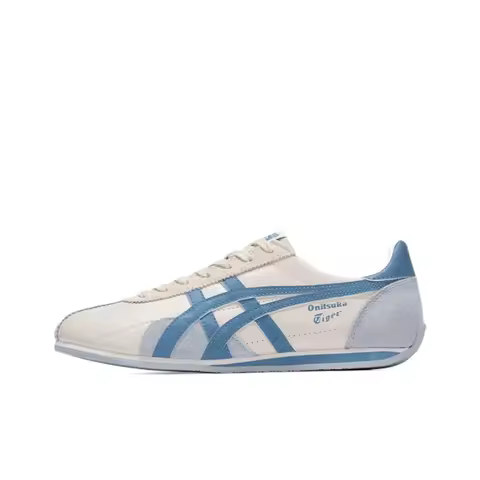 Onitsuka Tiger Runspark Comfortable Cushioning Abrasion Resistant Low top Casual Shoes Unisex Beige 