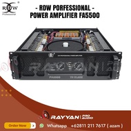 Power Amplifier Fa5500 / Fa 5500 Rdw Professional