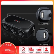 Car charger splitter DC 12v/24v 120W capacity