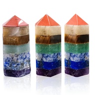 แท่งหิน 7 จักระ (Seven Chakra Crystal Obelisk Tower)