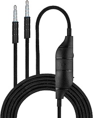 Replacement Audio Cable Compatible with Logitech G633, G635, G933, G935 – Inline Mic/Remote with Mut