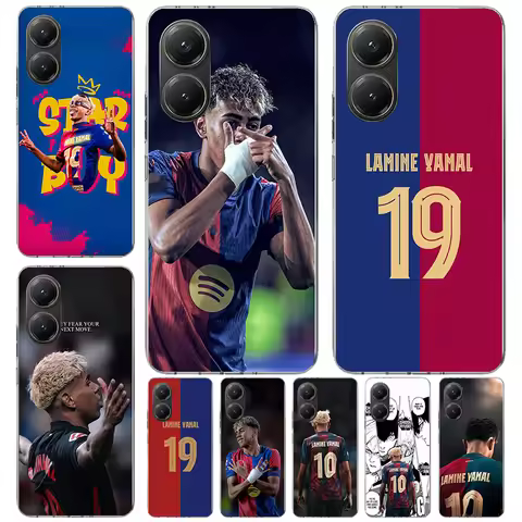 L-Lamine Y-Yamal 19 Soft Phone Case For Xiaomi Redmi 15C 15 13C 13 Poco X5 X6 X7 F7 M7 M8 Pro X3 12C