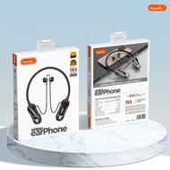 掛脖式藍牙耳機超長續航可插卡超清手機音質電量運動式無線耳機LY-19+紫色+盒裝