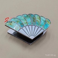 Aluminum Carving Shower Room Door Handle Hotel Glass Door Handle with Inlaid Jade Handle Handle XP1F