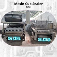 Mesin Cup Sealer Otomatis Industri - Bekas