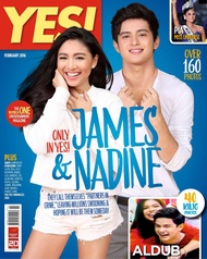 YES Magazine February 2016 JADINE James Reid and Nadine Lustre